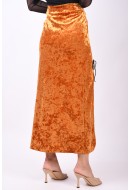 Skirt Something New Snnatalie Hw Lace Up Calf Inca Gold